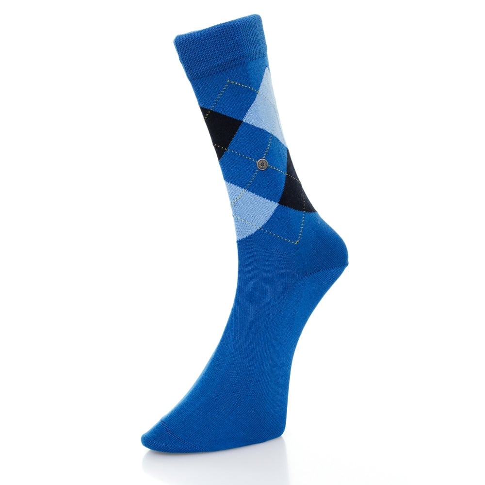 Burlington Socks Burlington Manchester blue marine Argyle Socks 201826061