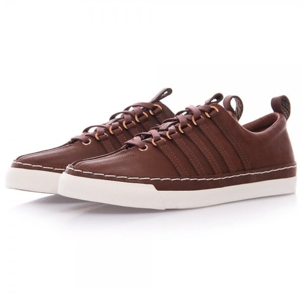 K-Swiss X Billy Reid Arlington VT Cinnamon Leather Shoes 03422-270