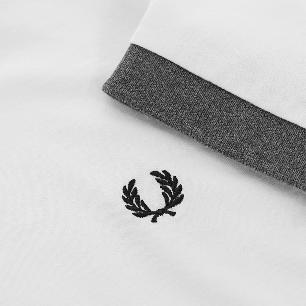 Fred Perry Tipped Ringer - White