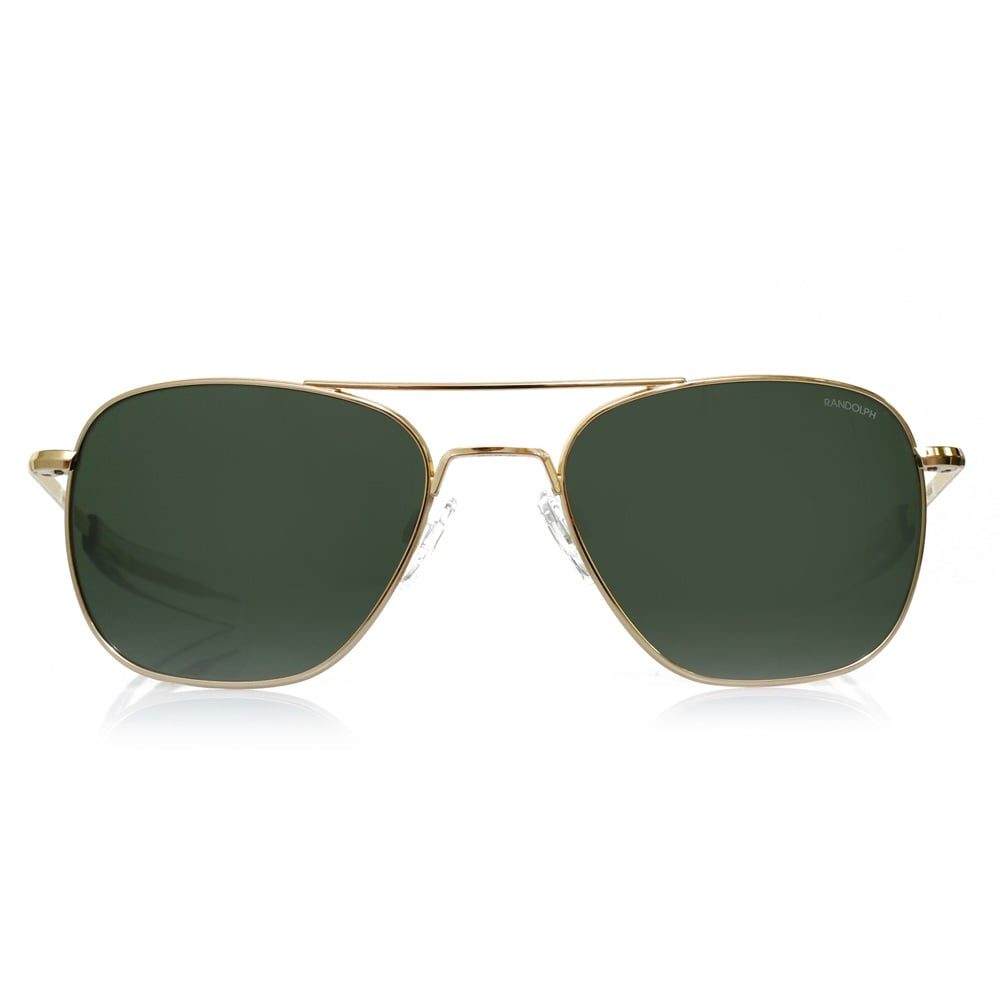 Randolph Sunglasses Randolph Aviator Gold Bayonet Sunglasses AF51614
