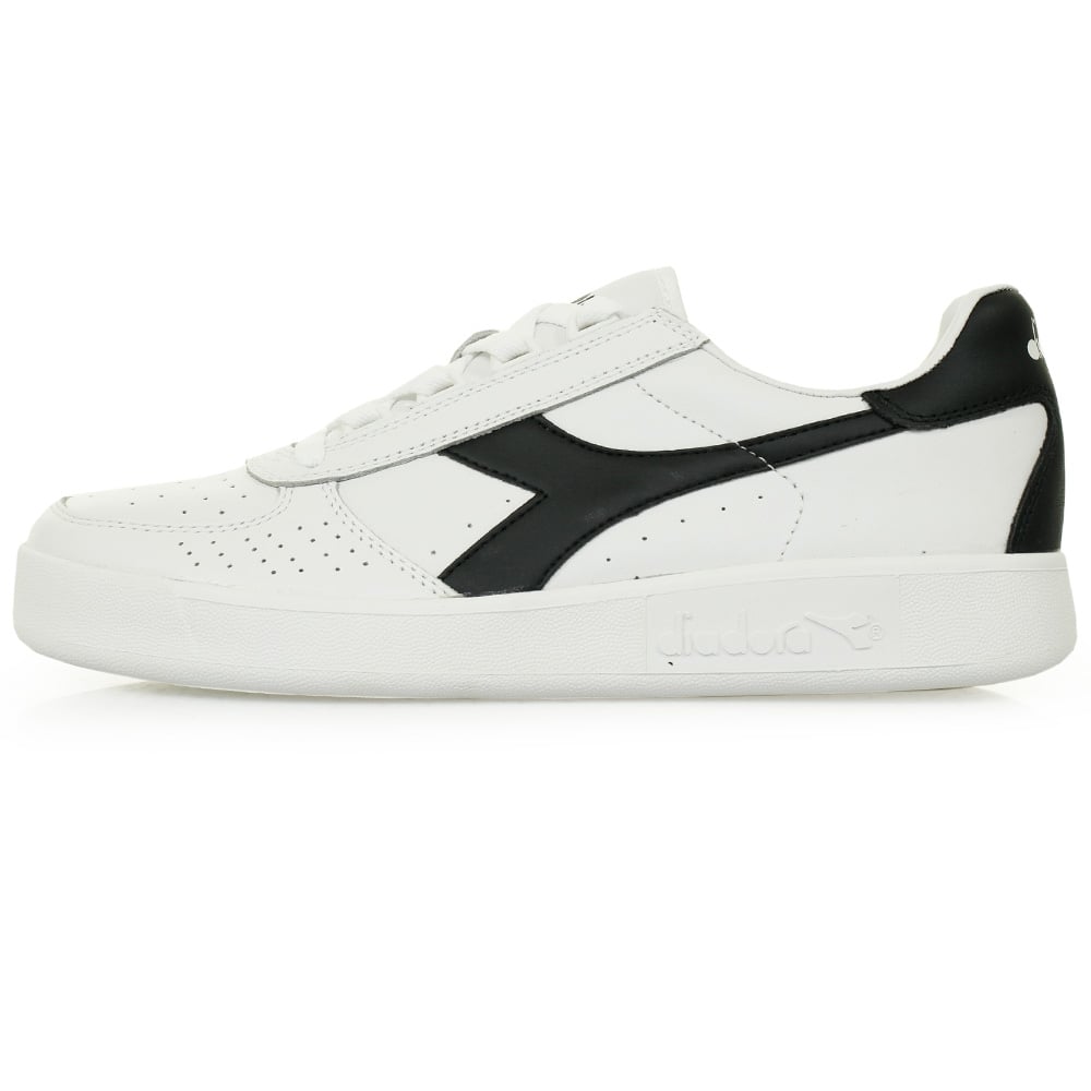 Diadora Borg Elite White Blue Denim Shoe C5943