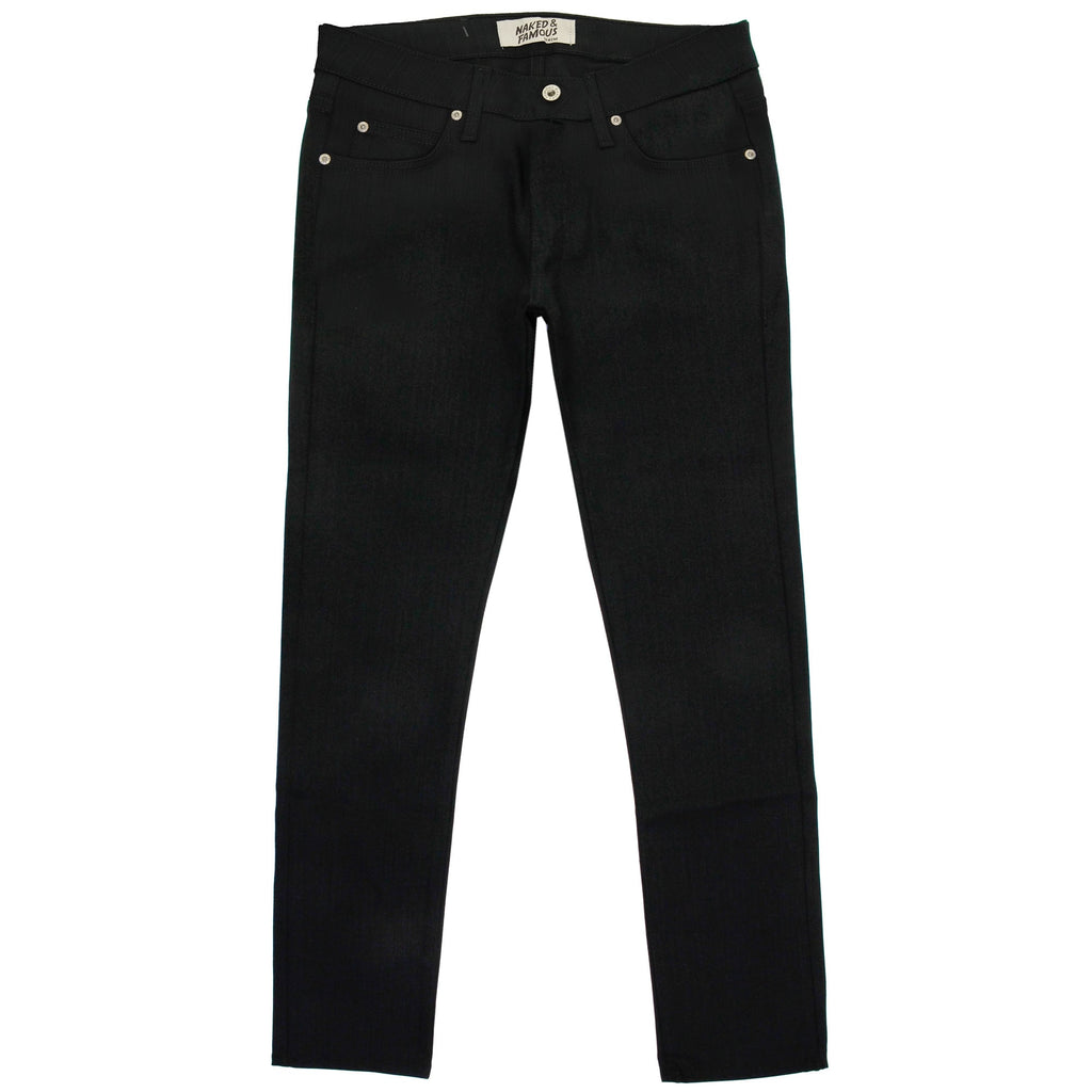 Naked and Famous Denim Naked and Famous Skinny Guy Black Jeans