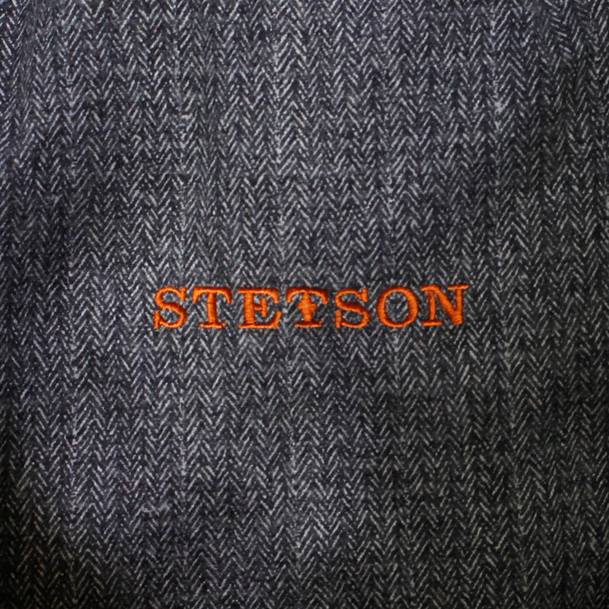 Stetson Hats Stetson Wool Black Newsboy Cap 6840101 32