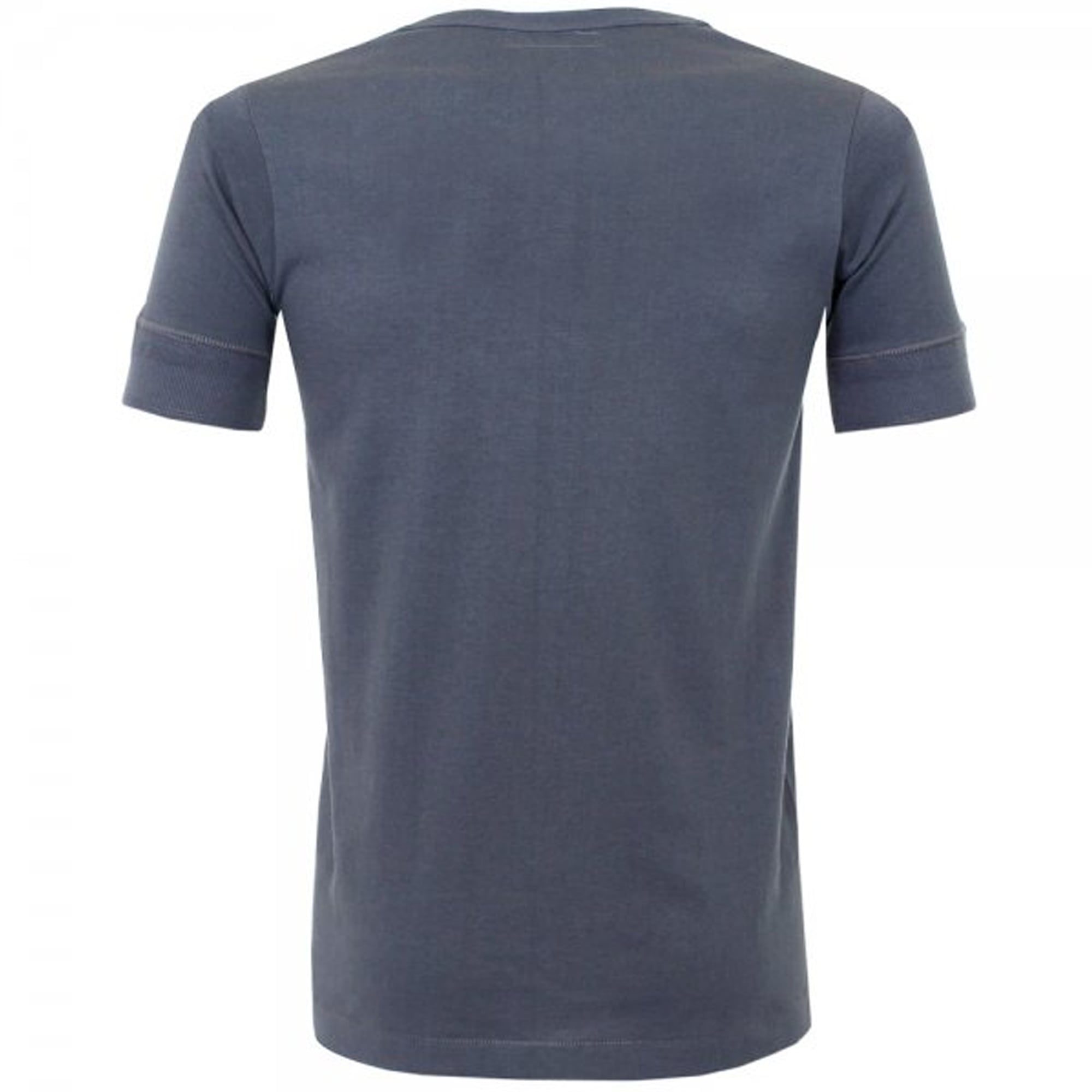 Merz B. Schwanen Button Facing Navy Worker Shirt 207