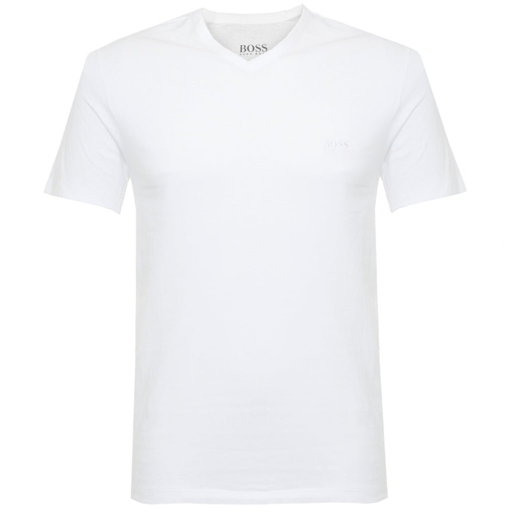 Boss Hugo Boss Triple Pack V-neck White T-Shirt 50325389