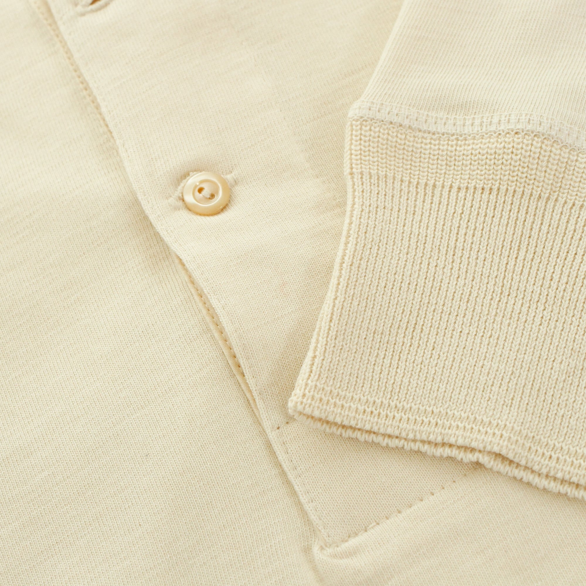 Merz B. Schwanen Button Facing Nature Henley T-Shirt 206