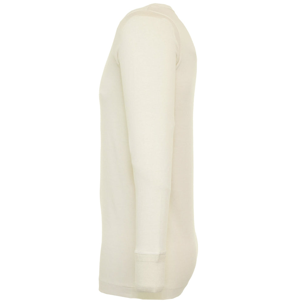 Merz B. Schwanen Button Facing Nature Henley T-Shirt 206