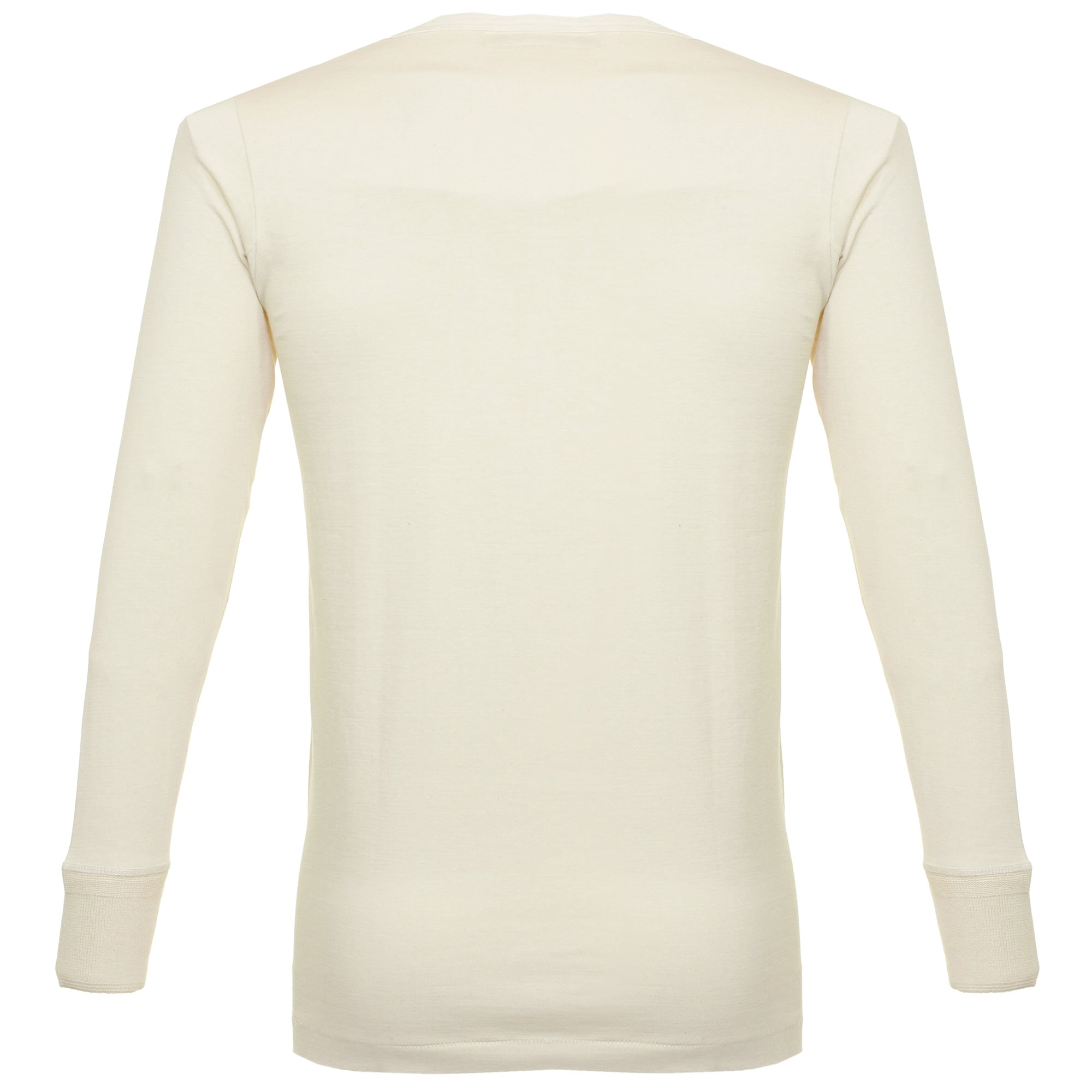 Merz B. Schwanen Button Facing Nature Henley T-Shirt 206