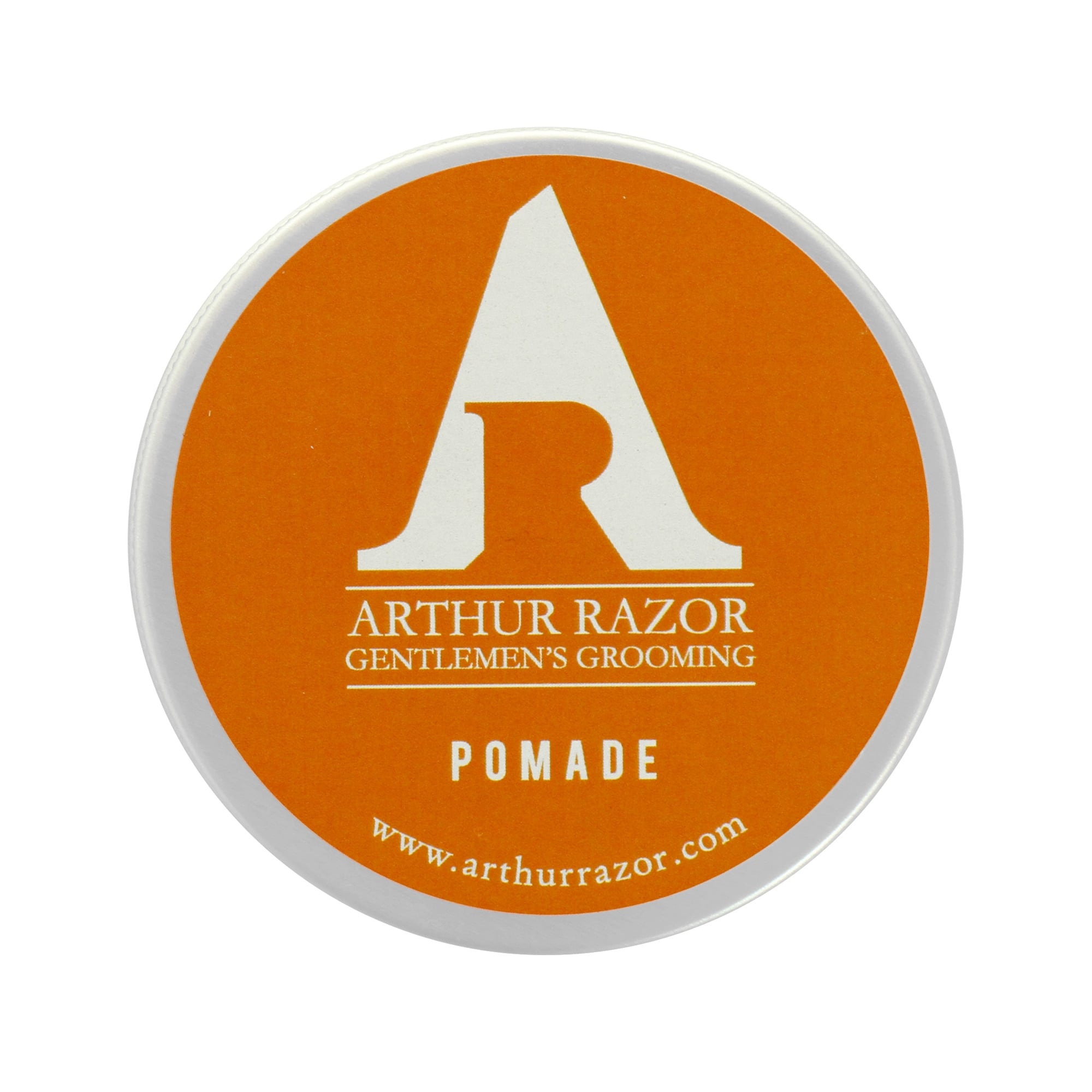 Round tin of Arthur Razor Gentleman's Grooming Pomade.