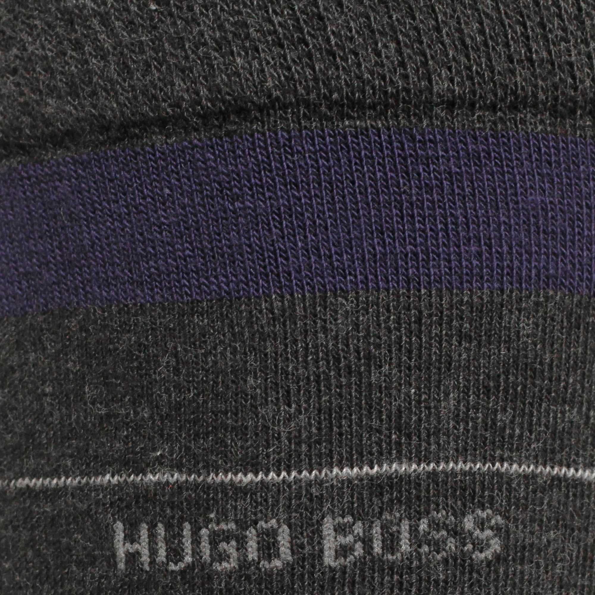 Boss Hugo Boss Double Pack Grey Stripe Socks 50319261