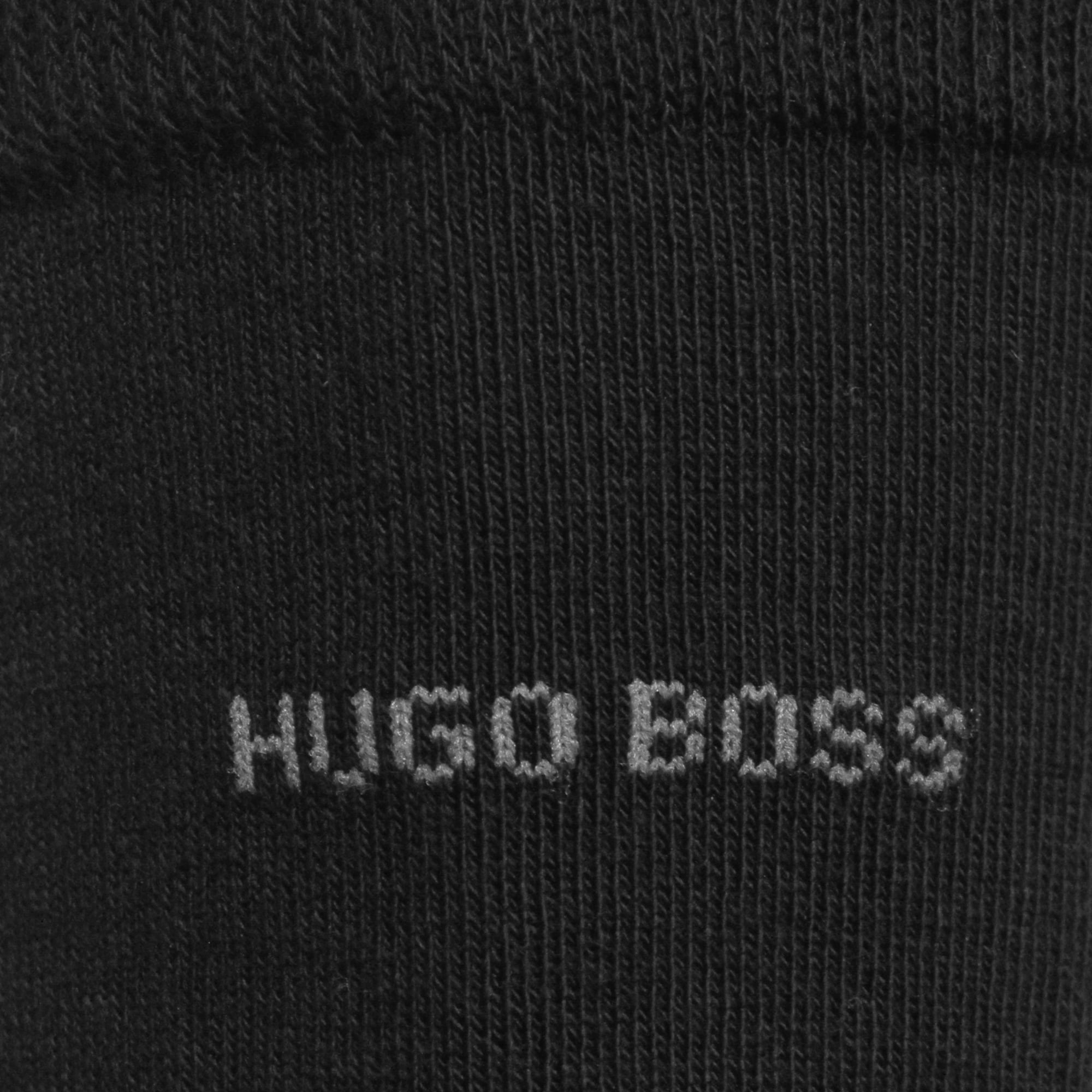 Boss Hugo Boss Double Pack Black Stripe Socks 50319261