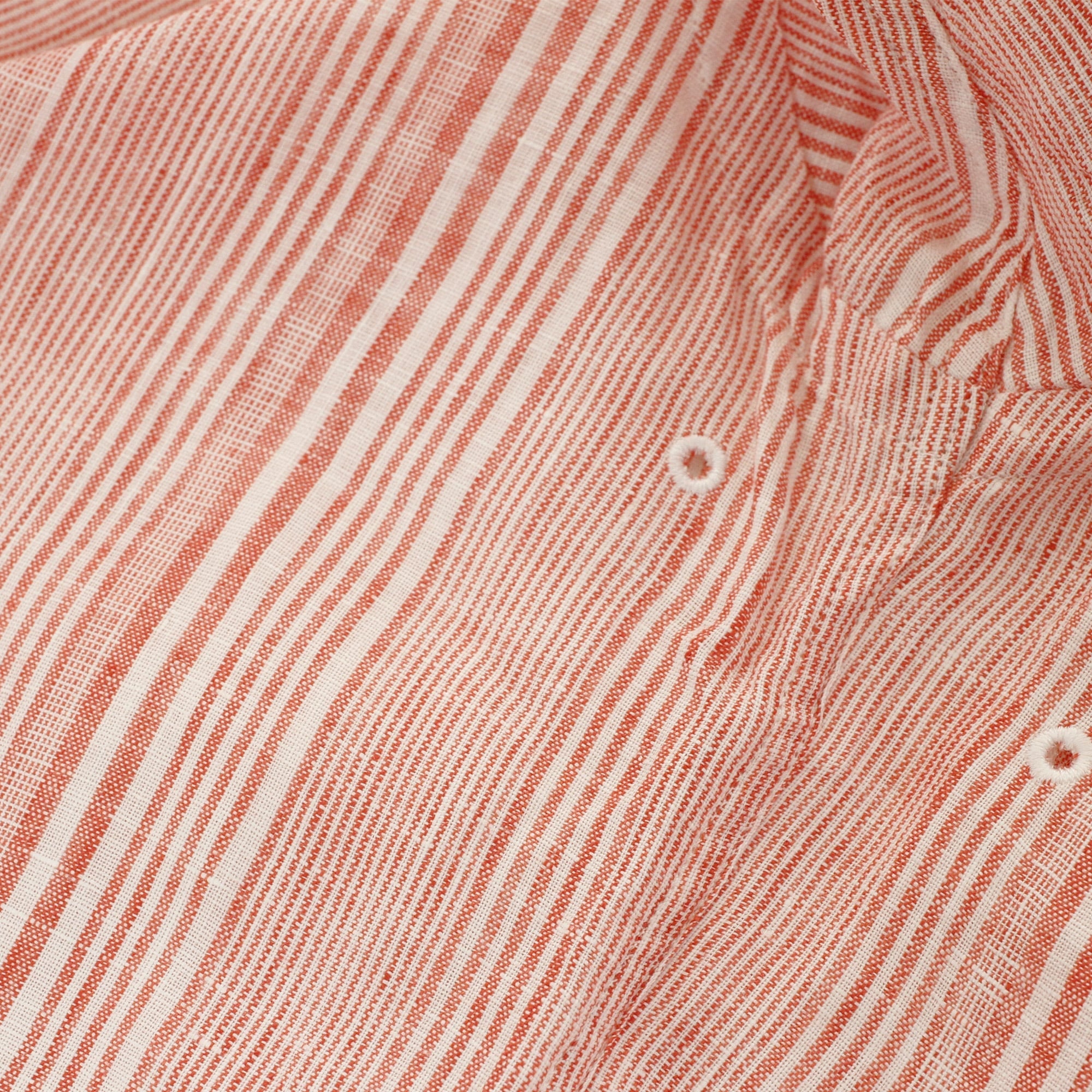 Orlebar Brown Patrick Stripe Iris Linen Shirt 264602