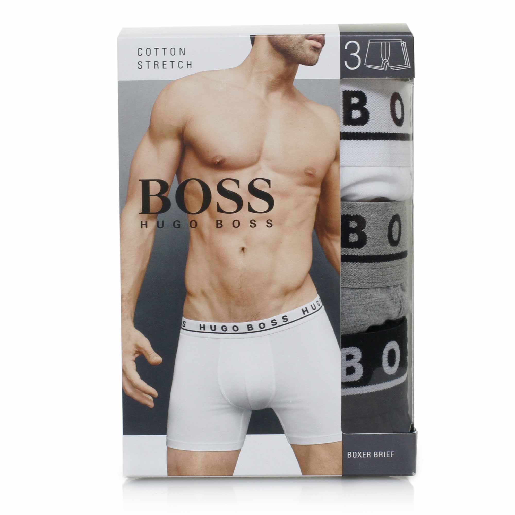 Boss Hugo Boss 3 Pack Misc Boxer Brief Shorts 50325404