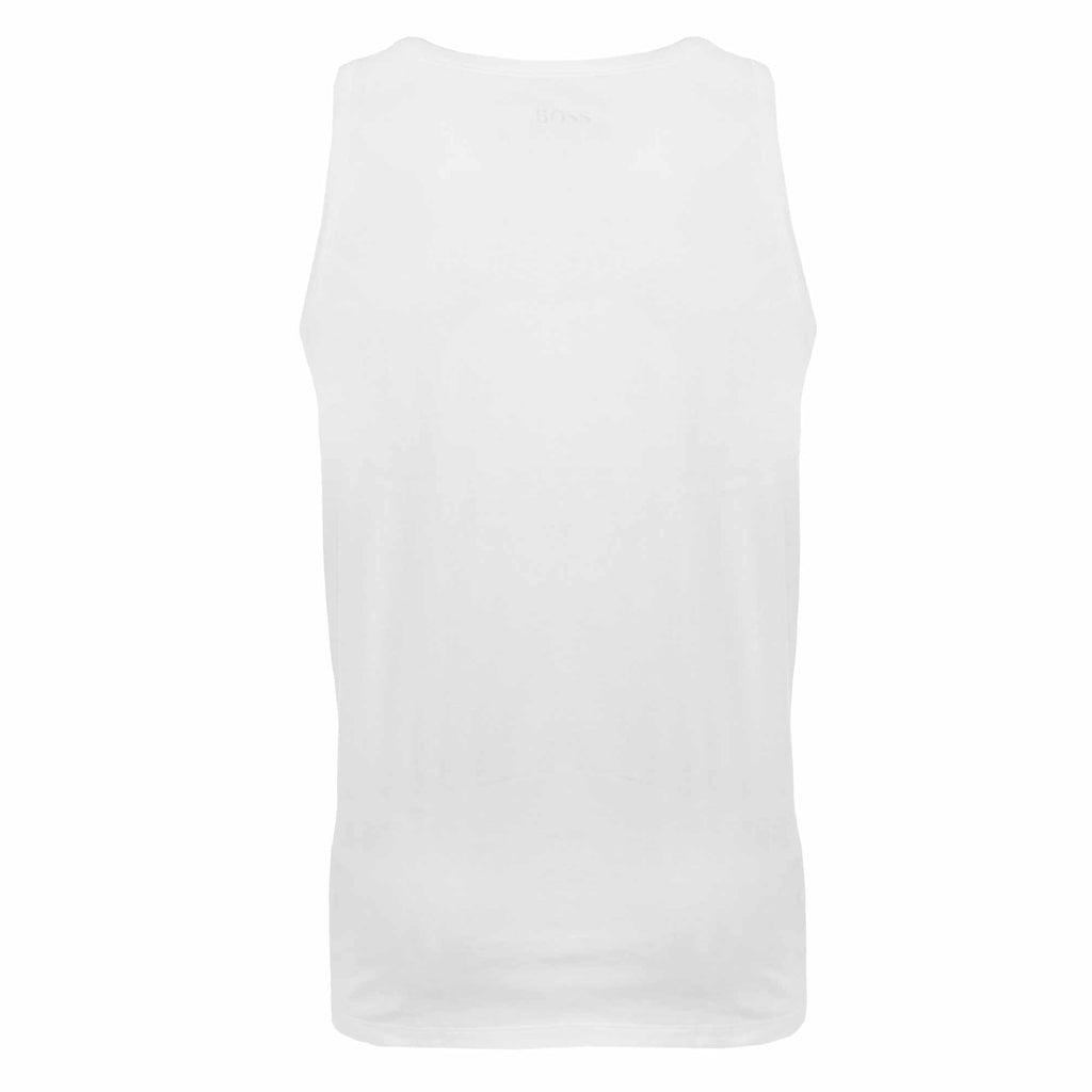 Back view of the BOSS Hugo Boss 3-pack regular fit tank top.