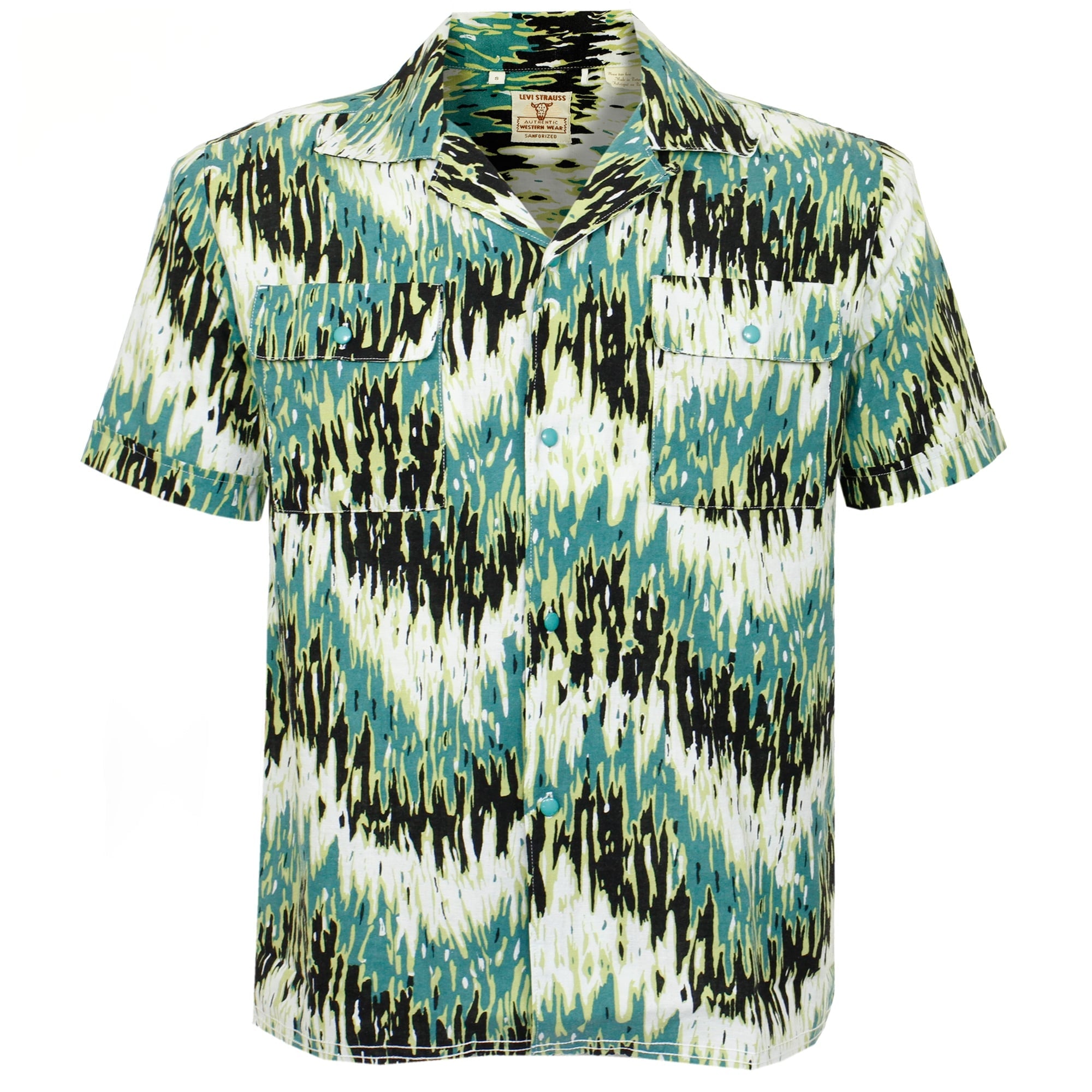 Levi's Vintage Spread Collar Green Haze Shirt 29158-0000