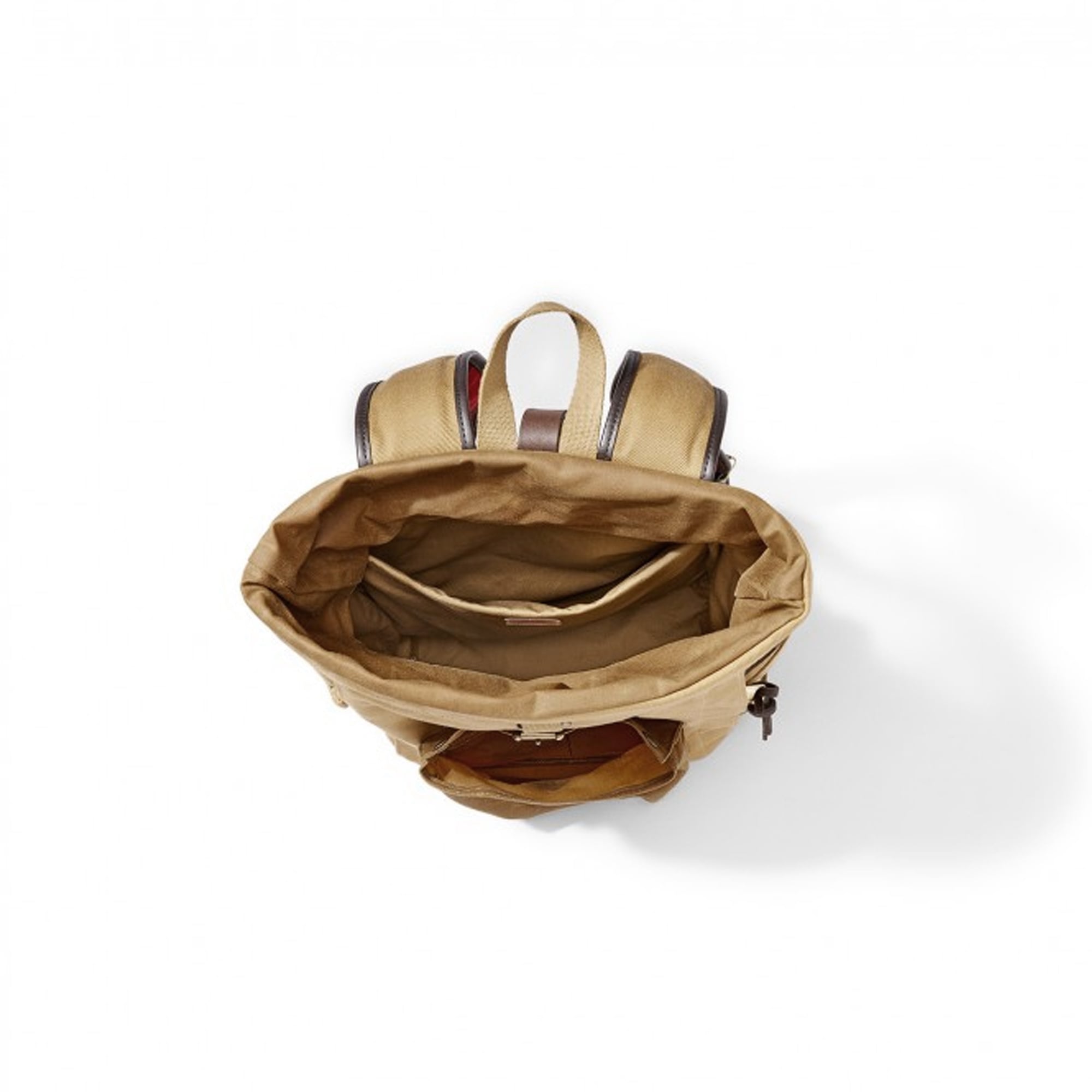 Roll-Top Backpack - Tan