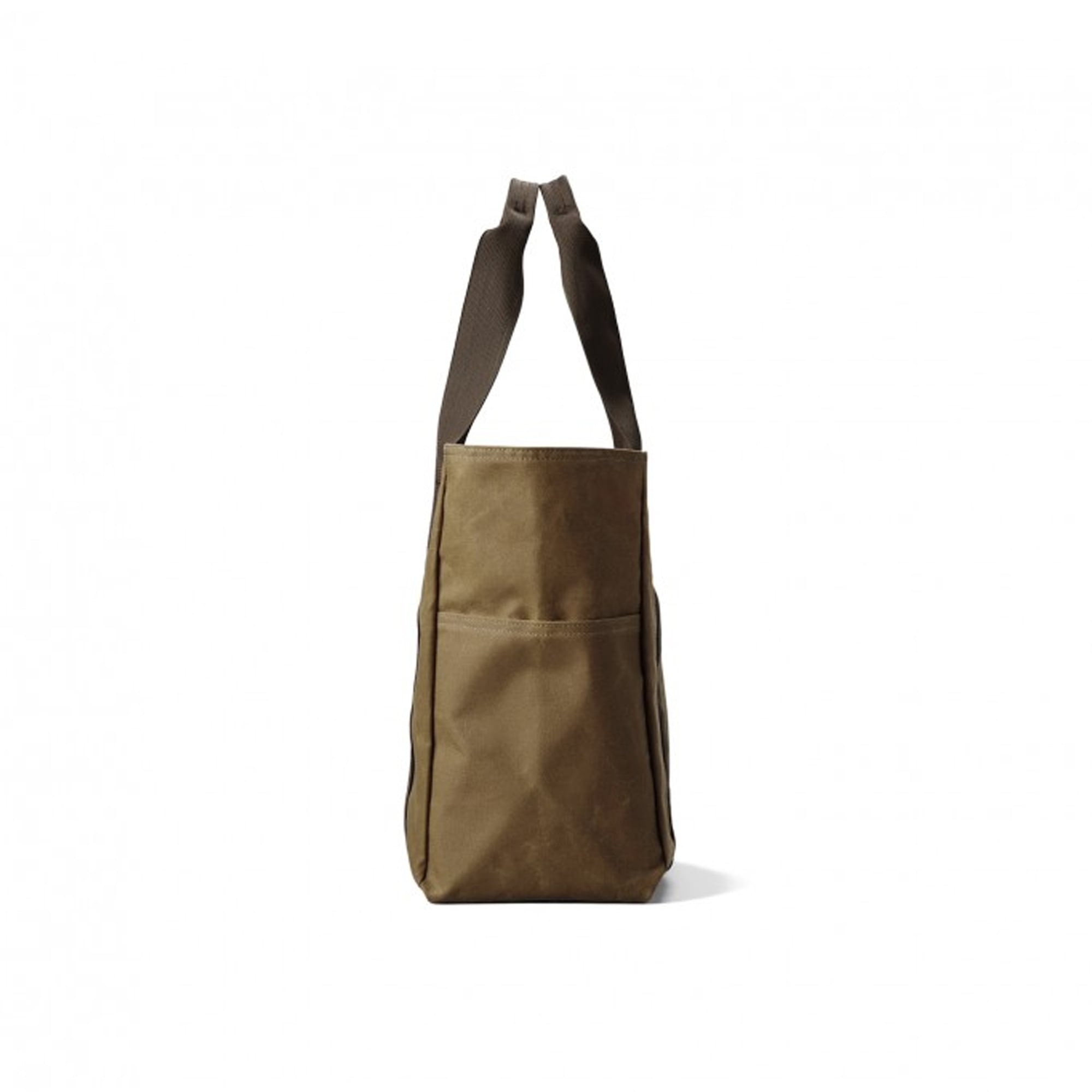 Medium Grab 'N' Go Tote Bag - Dark Tan & Brown