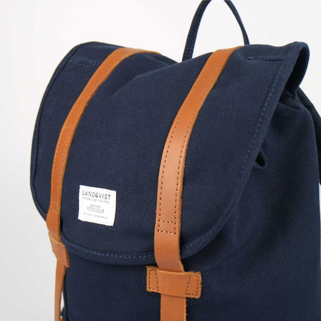 Sandqvist Stig Blue Canvas Bag SQA228