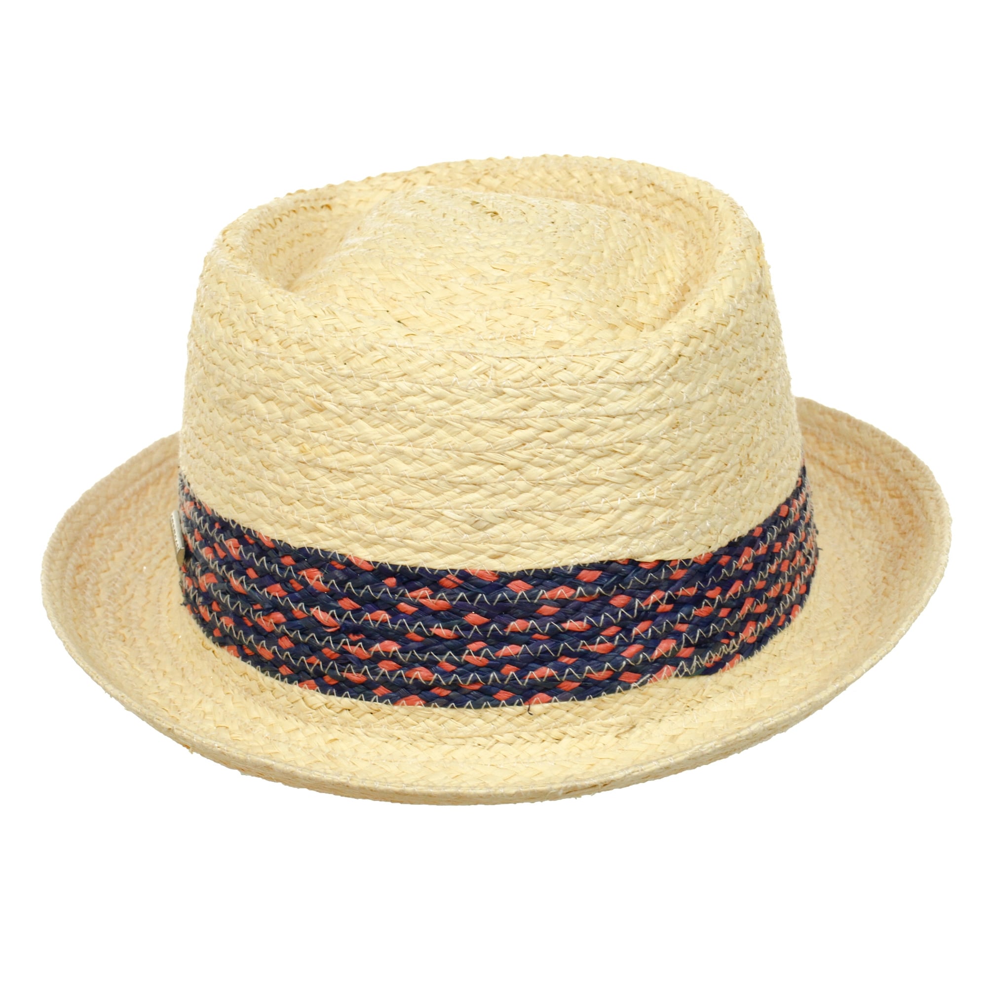 Player Straw Trilby Hat
