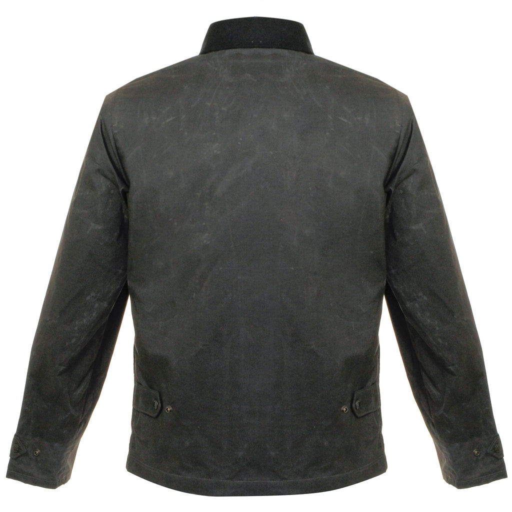 Filson Short Mile Marker Black Waxed Jacket 7060304