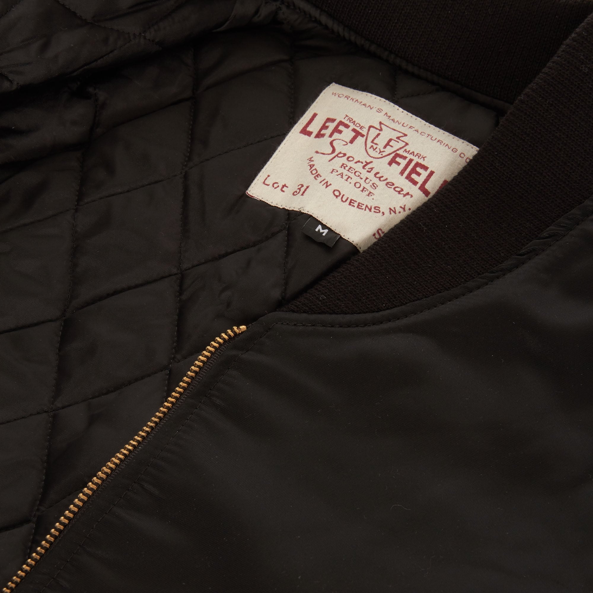 Leftfield NYC Car Club Black Jacket