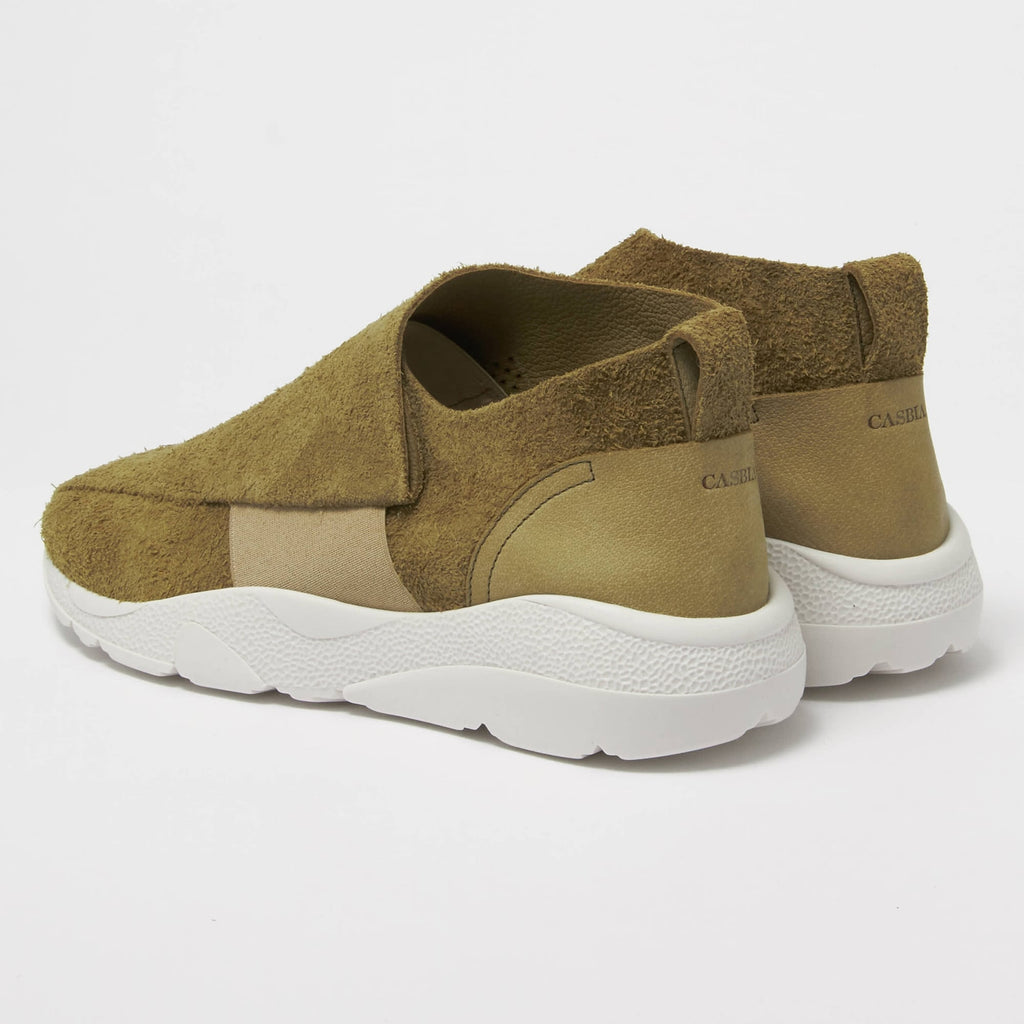 Casbia Vetta Reversed Buffalo Green Shoes 750-4