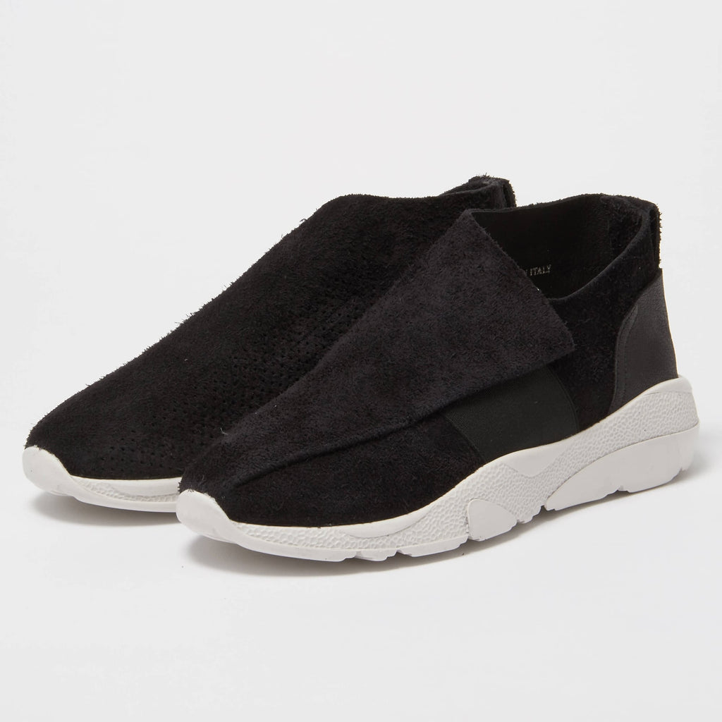 Casbia Vetta Reversed Buffalo Black Shoes 7503