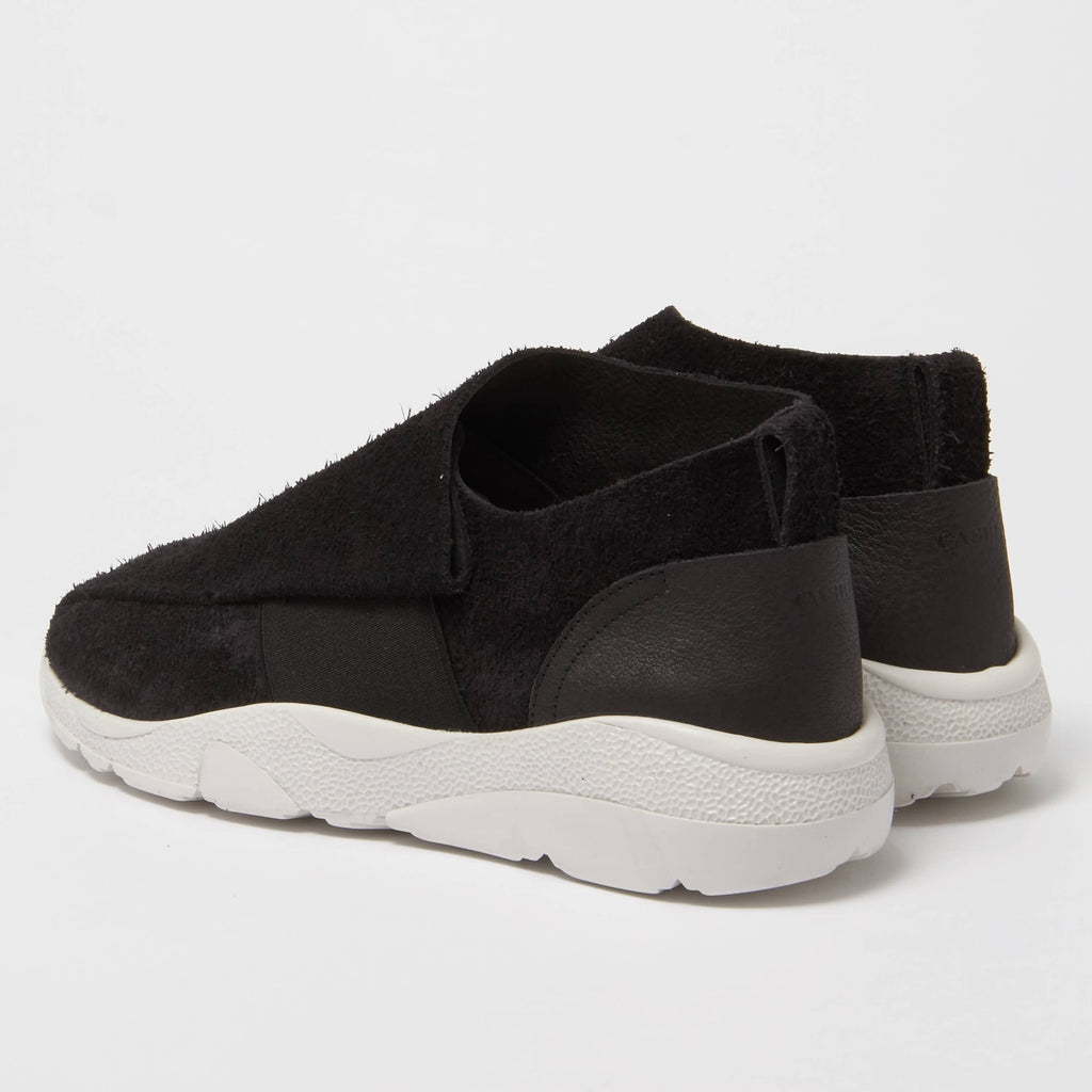 Casbia Vetta Reversed Buffalo Black Shoes 7503