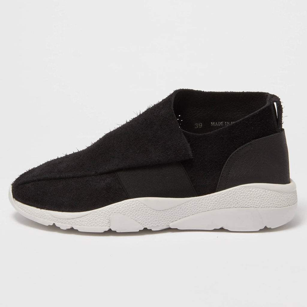 Casbia Vetta Reversed Buffalo Black Shoes 7503