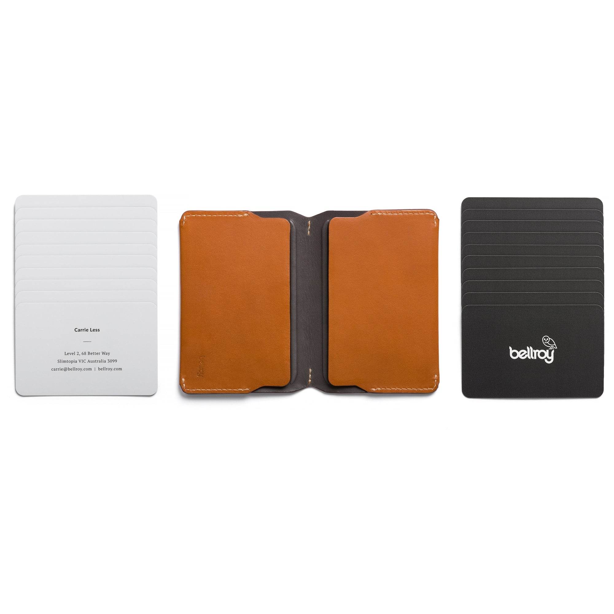 Bellroy Card Holder Caramel ECHA-3464