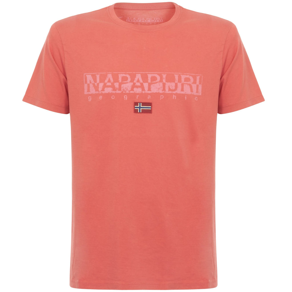 Napapijri Sapriol Red T-Shirt NOYCLWP73
