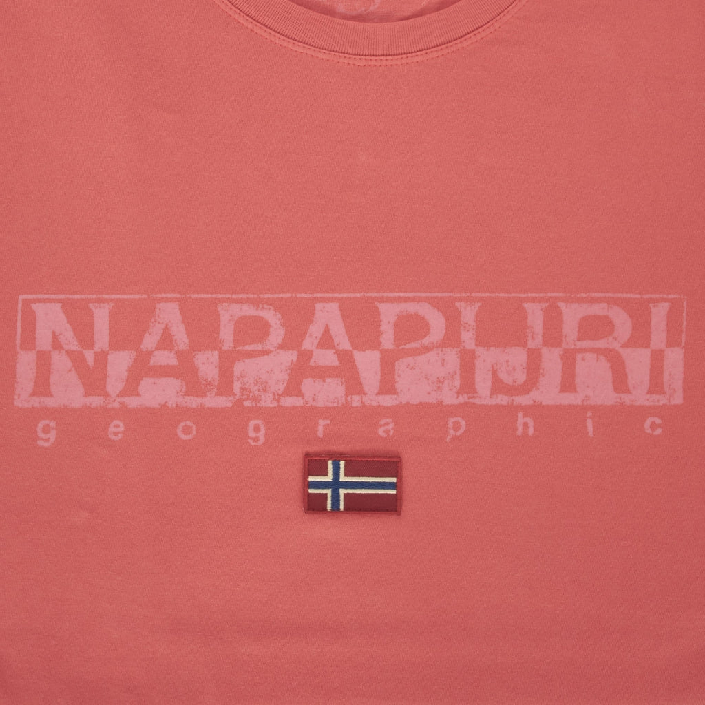 Napapijri Sapriol Red T-Shirt NOYCLWP73