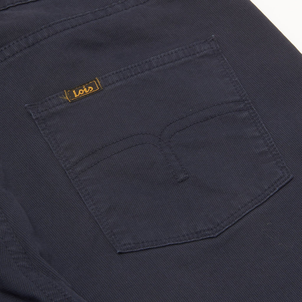 Lois Jeans Arturo Navy Slim Fit Corduroy Trousers 5355