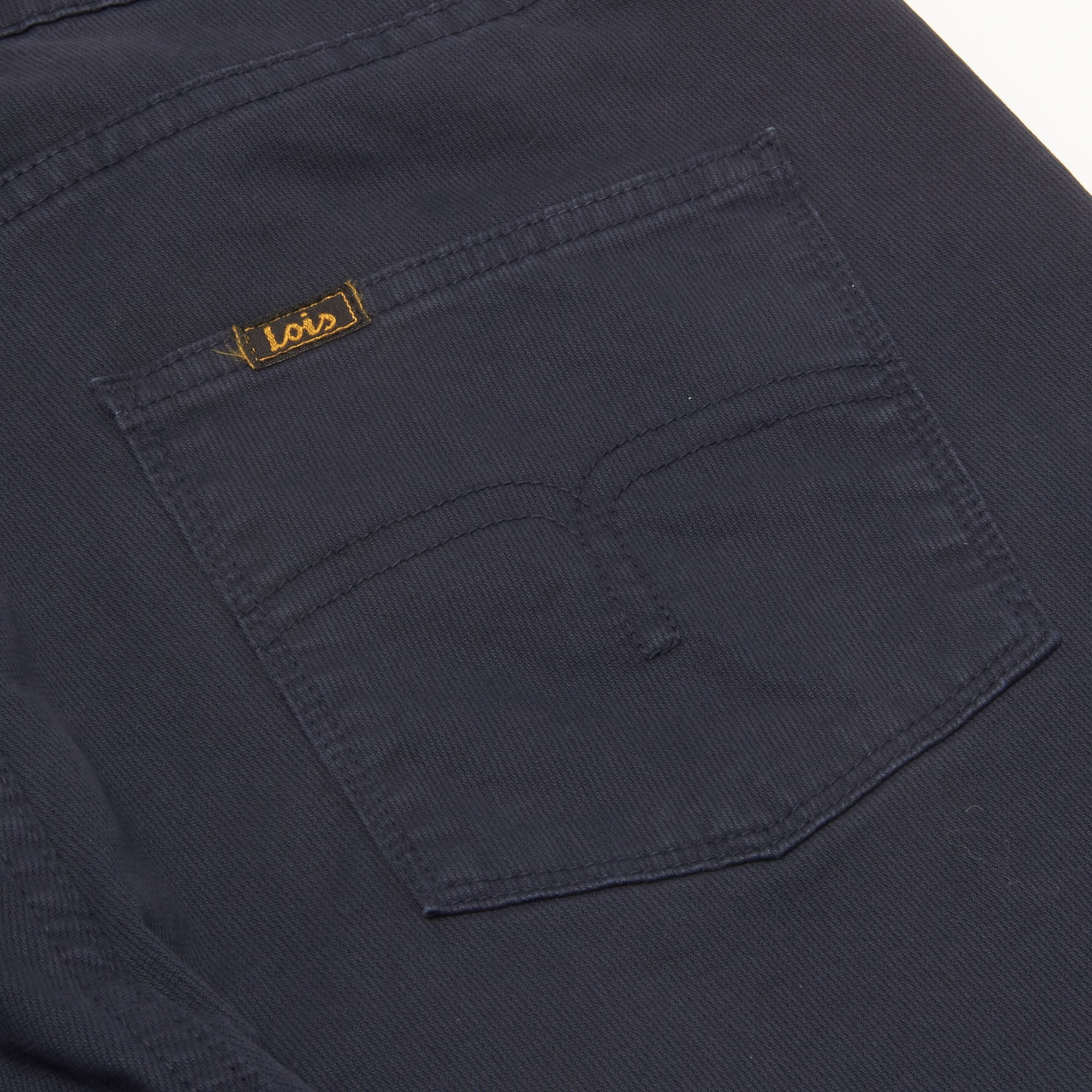 Lois Jeans Arturo Navy Slim Fit Corduroy Trousers 5355