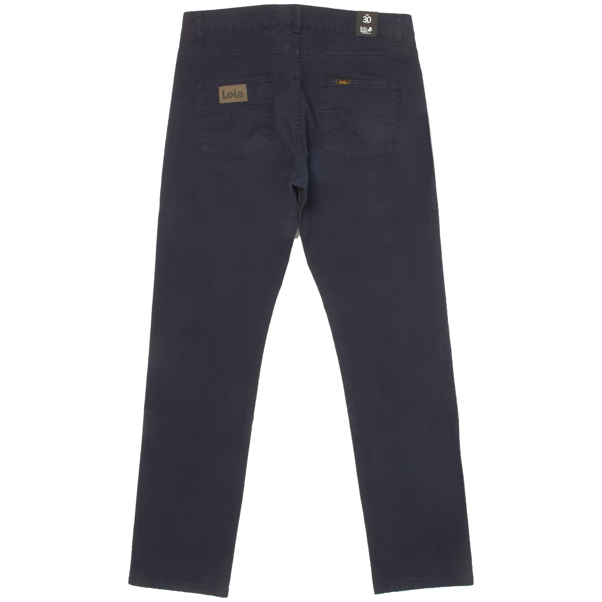 Lois Jeans Arturo Navy Slim Fit Corduroy Trousers 5355