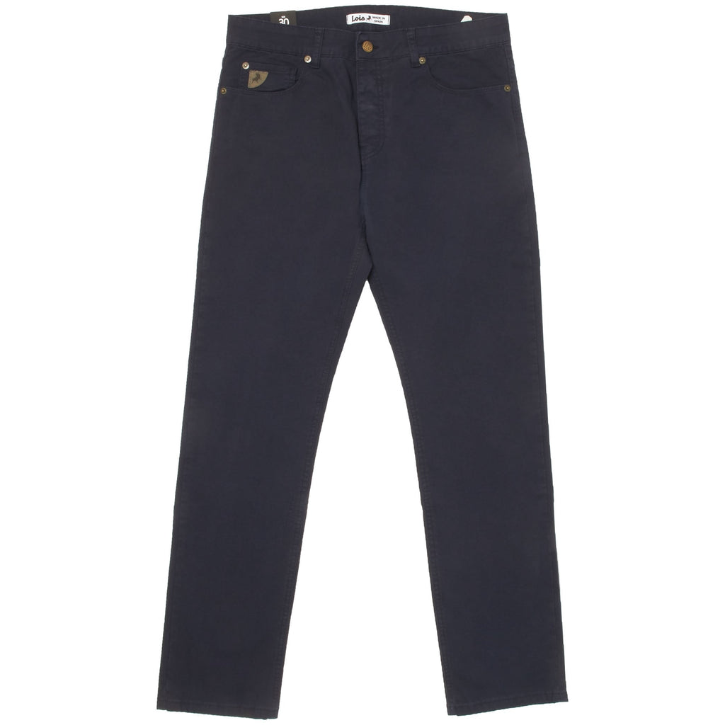 Lois Jeans Arturo Navy Slim Fit Corduroy Trousers 5355
