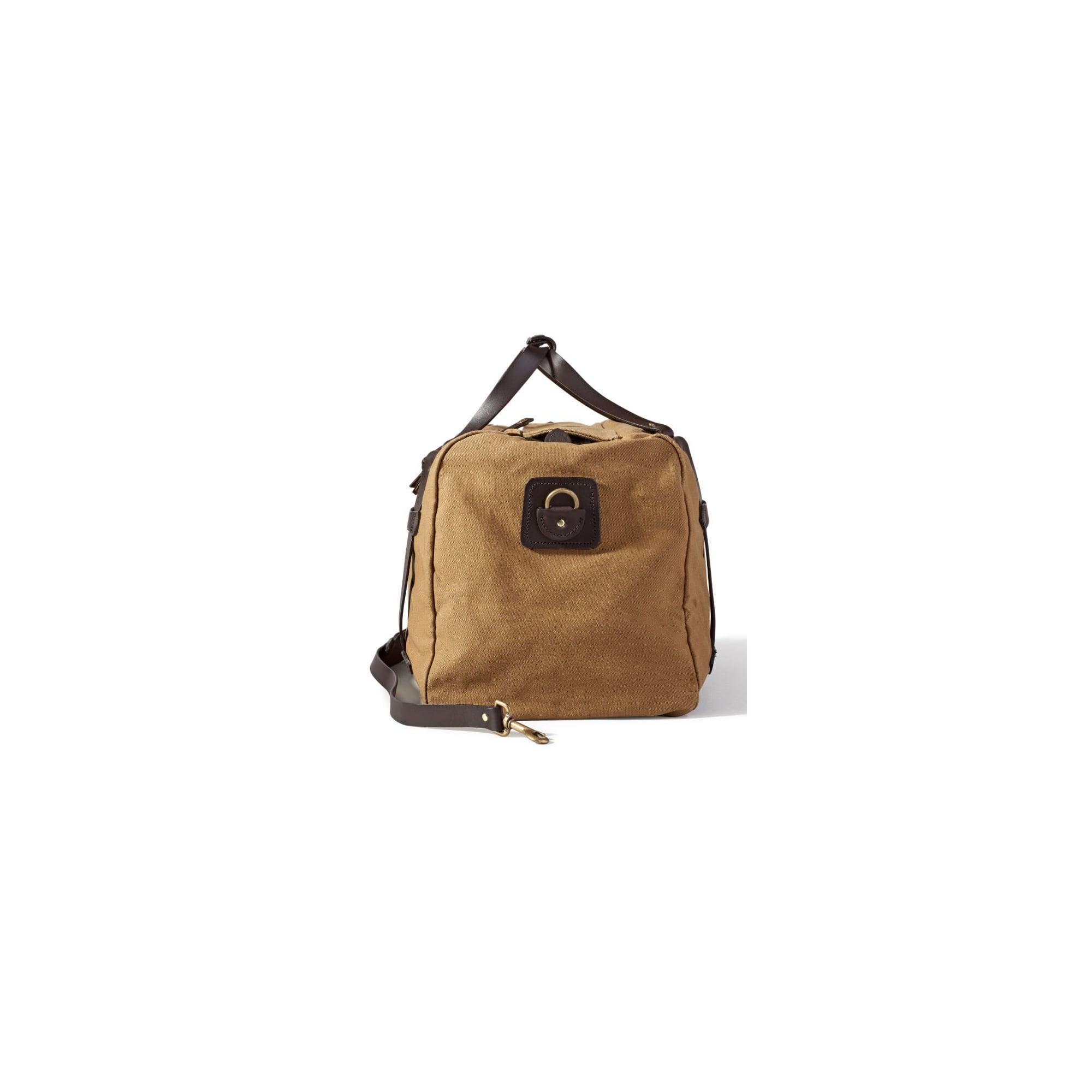 Rugged Twill Medium Duffle Bag - Tan