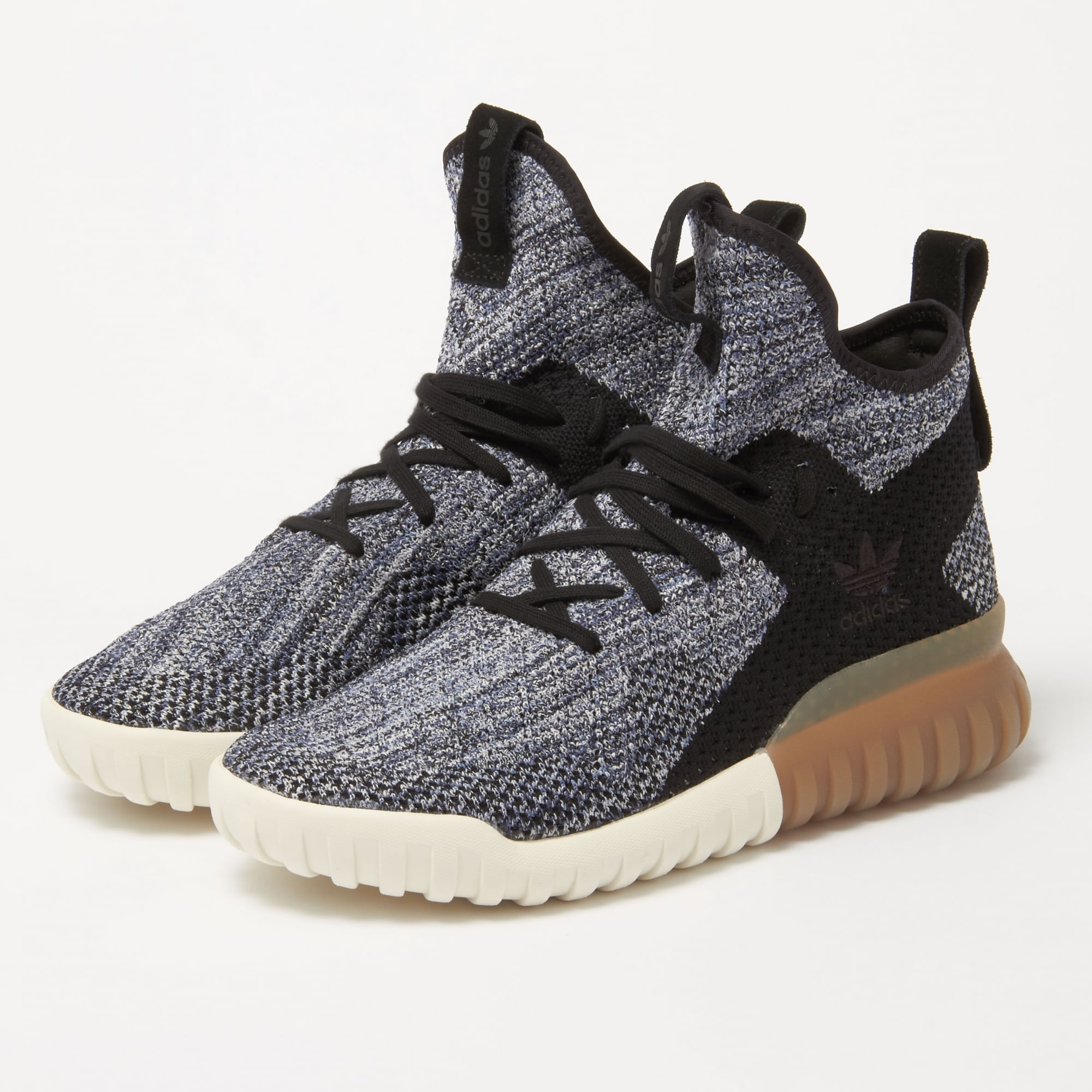 Tubular X Primeknit - Crystal Black & Tactile Blue