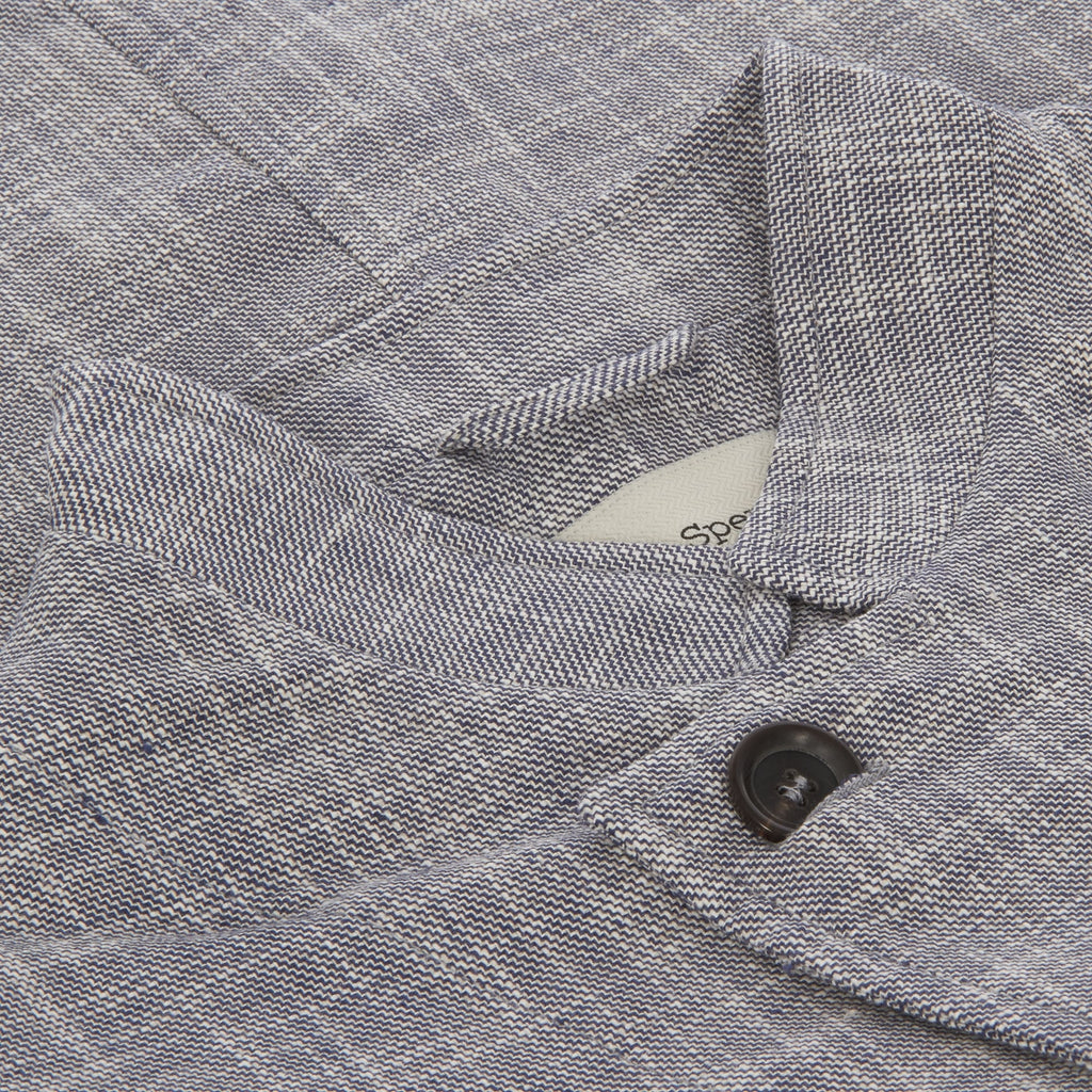 Oliver Spencer Theobald Jacket - Navy & Ecru