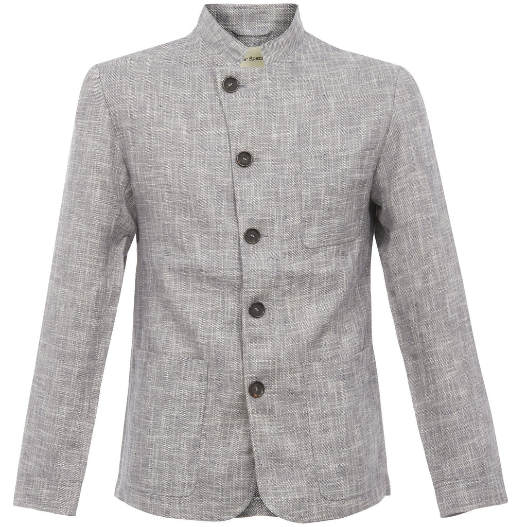 Oliver Spencer Theobald Jacket - Navy & Ecru