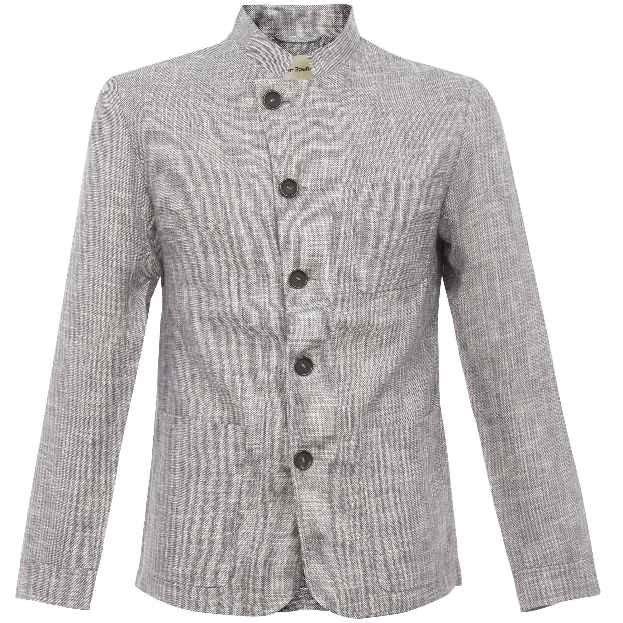 Oliver Spencer Theobald Jacket - Navy & Ecru