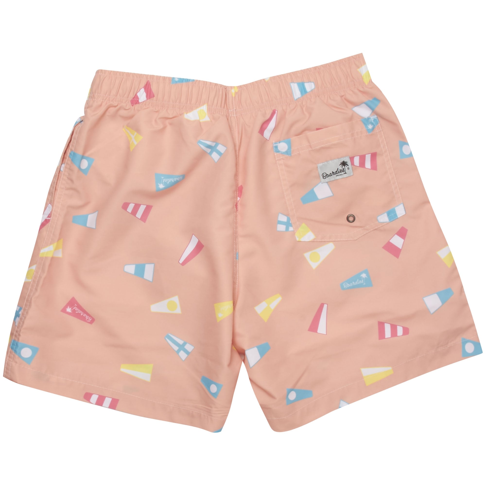 Boardies¨ Nautical Flag Pink Swim Shorts BS103M