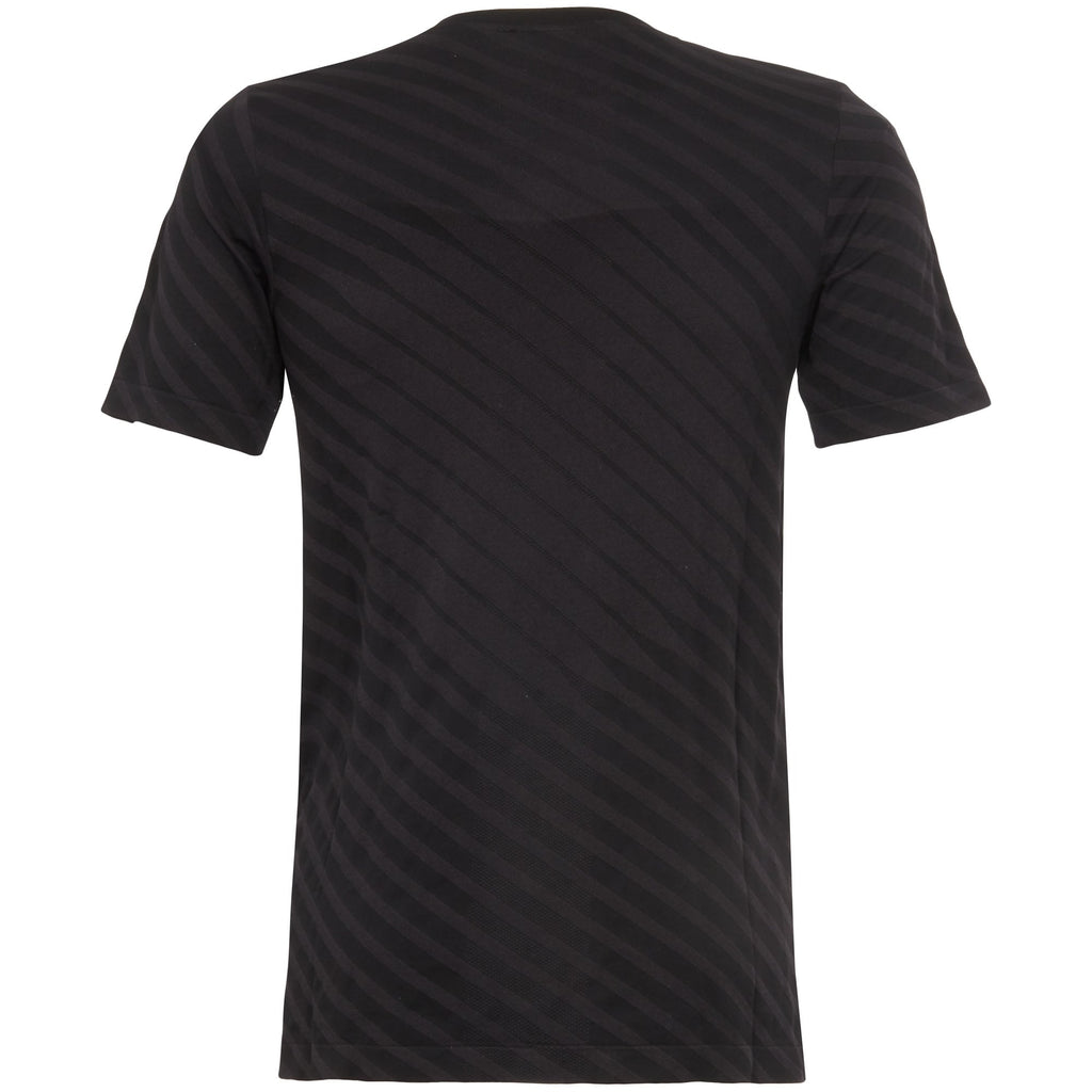 Performance Black Seamless Short Sleeve T-Shirt