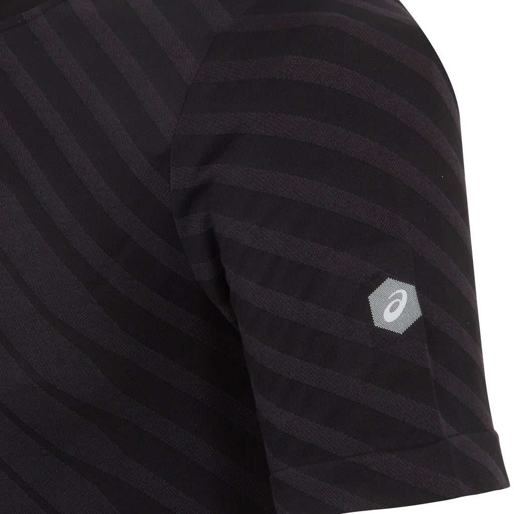 Performance Black Seamless Short Sleeve T-Shirt