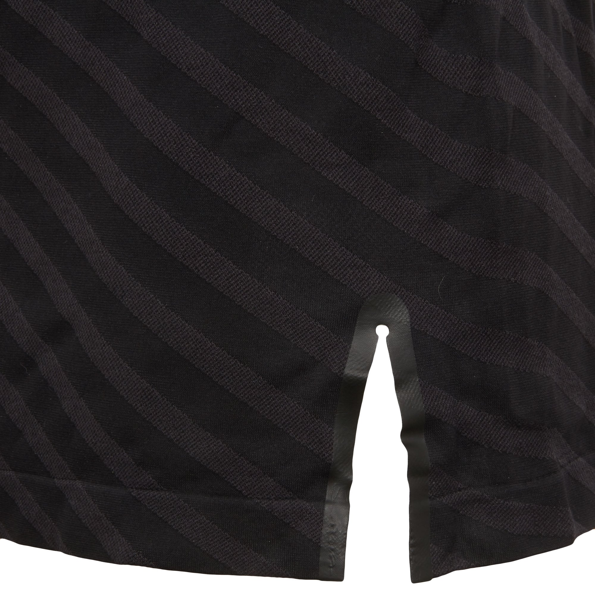 Performance Black Seamless Short Sleeve T-Shirt