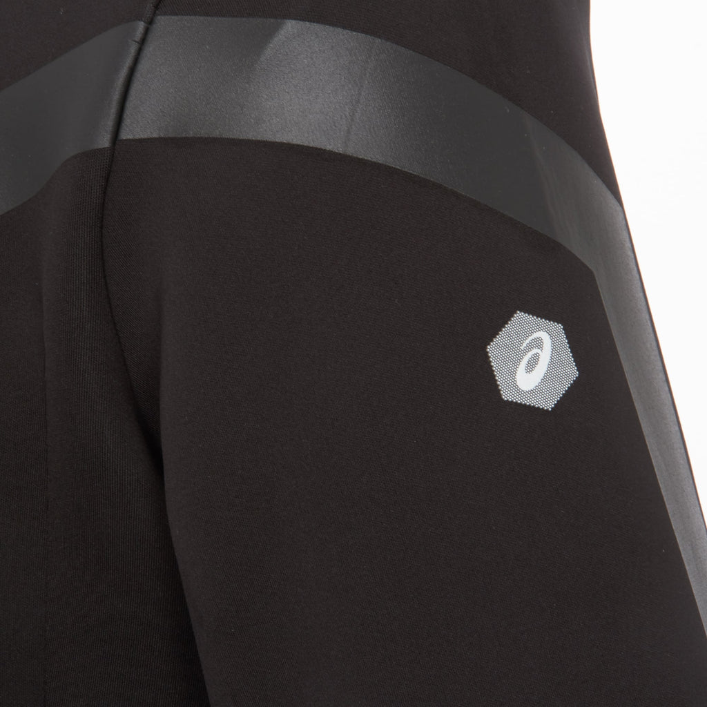 Black Hexagon Crew Top