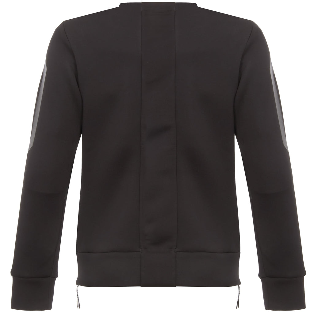 Black Hexagon Crew Top