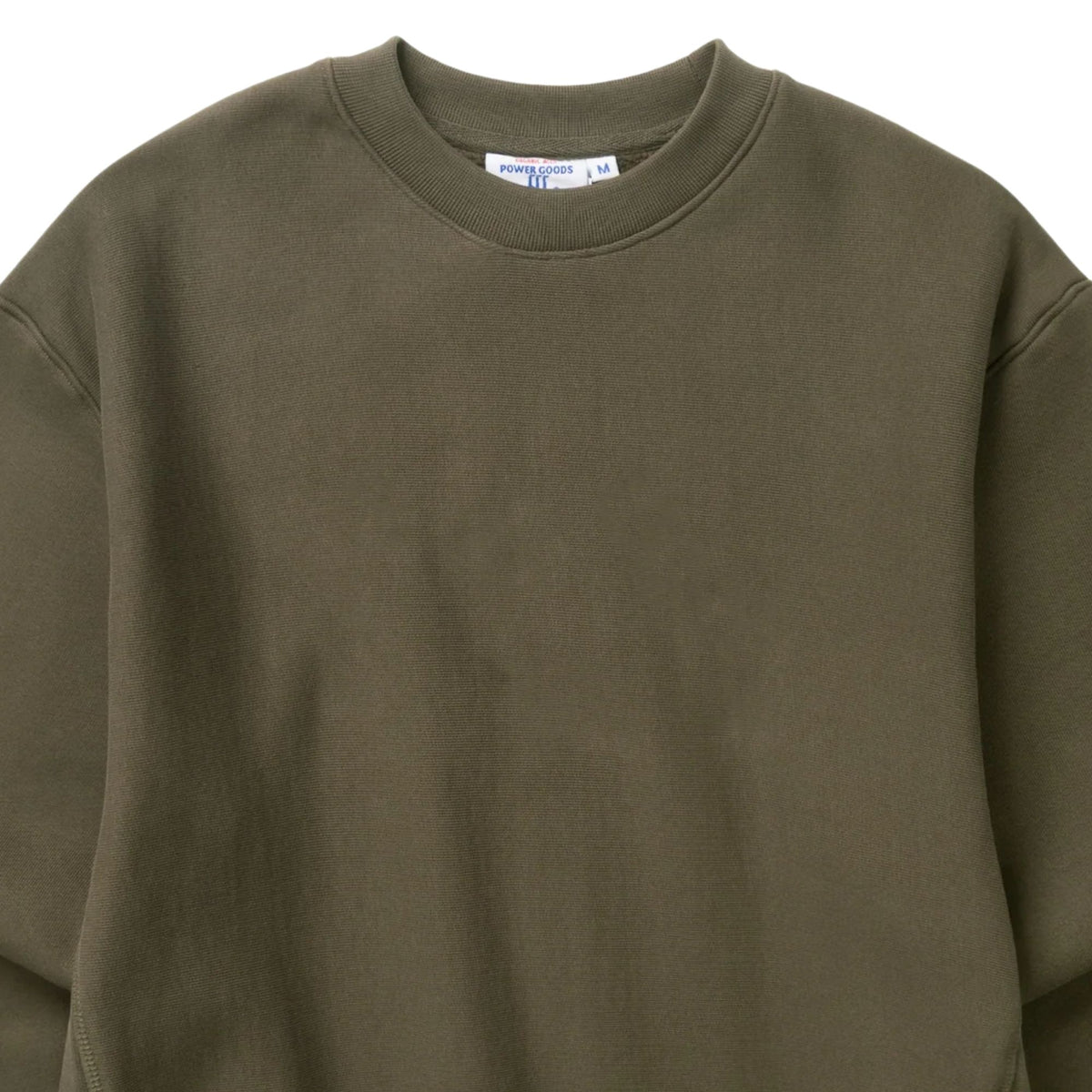 Power Goods Super Weight Crewneck - Dark Olive