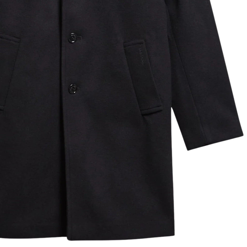 Barbour Umbridge Wool Tailored Coat - Navy