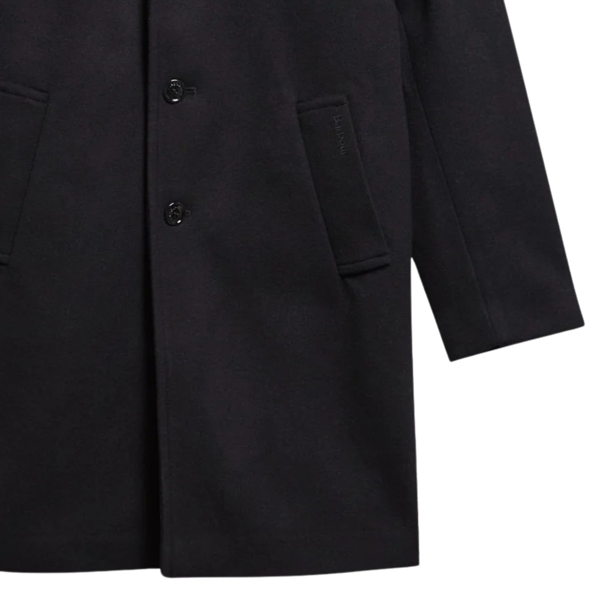 Barbour Umbridge Wool Tailored Coat - Navy